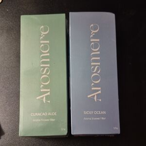 Curacao Aloe & Sicily Ocean Aroma Shower Filter Set